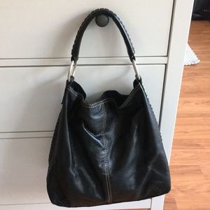 Black Leather Lucky Brand Purse